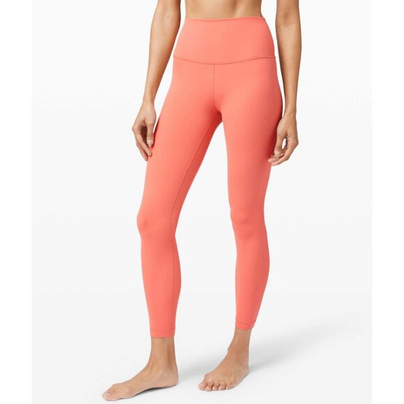 Lululemon Align Pant II 25" Size 4 In Rustic Coral - Picture 1 of 7
